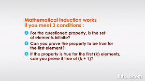 Same with b and b, and c and c. Mathematical Induction Proof By Induction Examples Steps