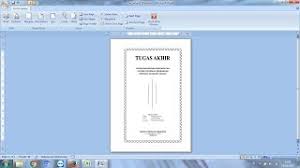 Jadi kertas folio yg 2 lembar itu. Cara Membuat Cover Makalah Skripsi Atau Tugas Akhir Youtube