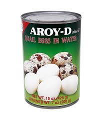 In some other countries, quail eggs are considered less exotic. Aroy D Quail Eggs In Water 425g Haisue Shop Thai Ingredients Online