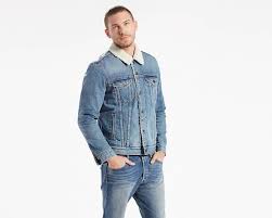 Sherpa Trucker Jacket Light Wash Levi Us Site Denim Jacket Women Trucker Jacket Men Sherpa Denim Jacket
