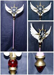 Card Captor Sakura Clear Card Saga Dream Staff By Tenshinodogu On Deviantart Cardcaptor sakura clear card star dream stick wand cosplay. card captor sakura clear card saga