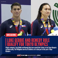 Philippines southeast asian games swimming at the 2019 southeast asian games. Gma Sports On Twitter Pasok Na Ang Filipino Swimmers Na Sina Luke Gebbie At Remedy Rule Sa Tokyo Olympics Visit Https T Co Cju2dxbmab For Other Updates Https T Co Tdlnujf4wa