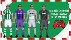 Here you will find the official jersey, bottoms and tracksuits to support your team. Pes 2017 Real Betis 2021 Official Released Kits By Aykovic10 Youtube