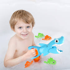 Click the brush to give the bath tub a different color and the crayon to color the rug. Buy Bammax Baby Bath Toys Shark Grabber Baby Bath Time Toy Bathtub Toy Shark Bath Toy Game For 3 Year Old Toddlers Kids Blue Online In Turkey B0831qljn8