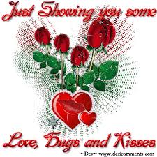 Lovethispic offers from my heart to yours lots of love and big hugs pictures, photos & images, to be used on facebook, tumblr, pinterest, twitter and other websites. Quotes Love Hugs And Kisses Quotesgram