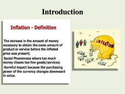 The act of inflating or the state of being inflated. Inflation Powerpoint Slides