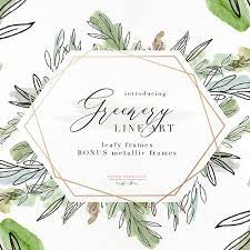Watercolor Greenery Png Clipart Digital Leaf Frame Border Etsy Wedding Invitations Logo Botanical Wedding Invitations Clip Art