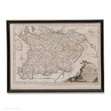 Map Southern Scotland Thomas Conder Alex Hogg 1795 For Sale at 1stDibs
