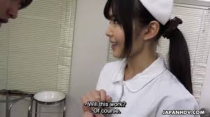 A Japanese Nurse Shino Aoi Blows a Patients Dick in the Doctors Office  Uncensored