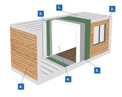 Die innenverkleidung der bkm raumzellen kann mit dekorspanplatten in verschiedenen farben ausgeführt werden. Containerhaus In Modularer Bauweise Zu Gunstigen Preisen