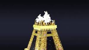 You just need to take the parts out from the plates. Smyths Toys Ravensburger 3d Eiffel Tower Puzzle With Lights Youtube