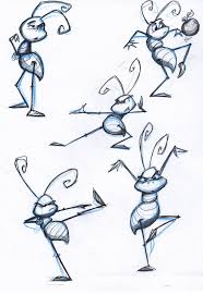 Ant Sketches3 Jpg 1097 1600 Cartoon Drawings Of Animals Character Drawing Drawings