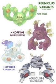 Reuniclus Variants Pokemon Breeds Pokemon Pokemon Art