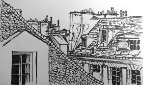 Drawings Oca Part 3 Townscapes I Study Of A Townscape Using Line Drawings Sketches Easy Drawings