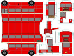 Papermau Traditional London Bus By Stagecoach Fan Onibus Londrino Olympic Crafts London Bus Bus