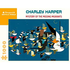 Jan 01, 2011 · the pomegranate charley harper monteverde 1000 piece jigsaw puzzle was a challenge to assemble, but my husband and i enjoyed working on it. Charley Harper Store Mystery Of The Missing Migrants 1000 Piece Jigsaw Puzzle Largest Harper Dealer In The World
