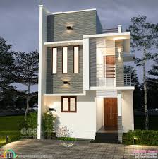 Beautiful Elegant Low Budget Contemporary Style Residence House Exterior House Designs Exterior Small House Model