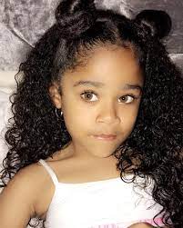 Minx On Instagram This Girl Is A Vamp Never Sleeps Ashaiah X Curly Hair Baby Little Girl Curly Hair Curly Girl Hairstyles