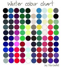 all clothing in colors of this chart will look great on you deep winter colors deep winter winter color palette winter color palette