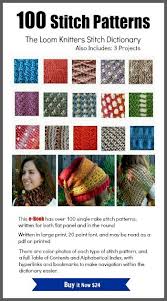Anyone who's used a knitting loom knows that they are great for making hats and scarves, but there's a lot more to them than that. Loom Size Hat Size And Number Of Rows Loom Knitting Patterns Loom Knitting Stitches Loom Knitting Projects