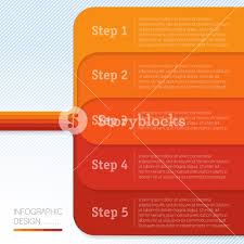 infographic chart template vector royalty free stock image