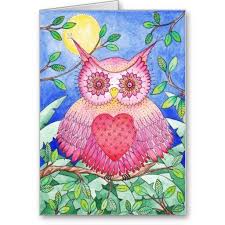 Owl Will Always Love You Art Card Zazzle Com In 2021 Owl Art Print Bird Art Print Bird Art