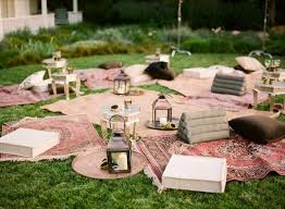 ideas inspiradoras para la decoración de un picnic
