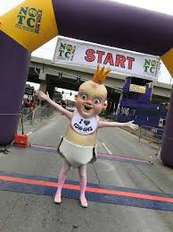 The king cake baby is one of sports' most infamous mascots. King Cake Baby At The Mardi Gras 5k New Orleans Pelicans Facebook
