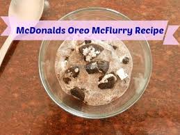 recipe for mcdonalds mcflurry