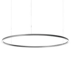 Pendant Light Compendium Circle Grey O200cm H15cm Luceplan Nedgis Lighting