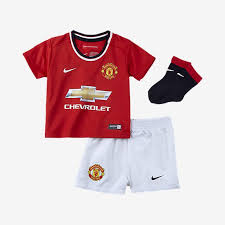 2014 15 Manchester United Stadium Home Infants Soccer Kit Manchester United Newborn Boy Clothes Manchester United Baby