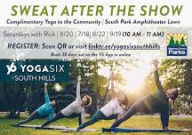 COMPLIMENTARY YOGA AT SOUTH PARK AMPHITHEATER