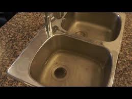 If you're wondering why your kitchen sink is not draining, draining very slowly or giving off an odor, you may have a clog. Clogged Drain How To Unclog A Clogged Kitchen Sink Easy Fix Kitchen Sink Clogged Sink Clogged Drain