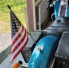 Had To Make My Own Flag Mount Pics Harley Davidson Forums
