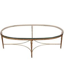 The gorgeous helix table was designed by chris hardy for design within reach. Oval Glass Coffee Table