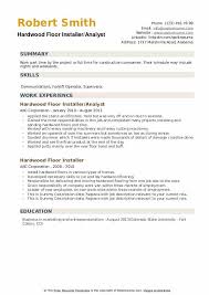 Connect with top flooring installation companies and contractors from australia with rating and reviews. Hardwood Floor Installer Resume Samples Qwikresume