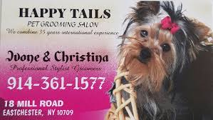 Specialising in pampering your pets. Happy Tails Pet Grooming Salon Eastchester Pet Services