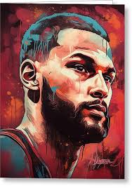 Evan Fournier Greeting Cards for Sale