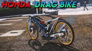 Gta 5 Mod Indonesia Honda Drag Bike Youtube
