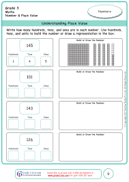 Tens and ones online worksheet for grade 1. Grade 3 Place Value Rounding Worksheets Www Grade1to6 Com