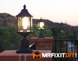 Maybe you would like to learn more about one of these? How To Install A Post Lamp Diy Home Improvement Tutorial Mr Fix It Diy
