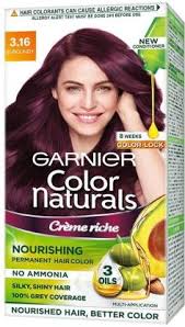 This is a cool color option from the garnier hair color black, meant for warm skin tones. Garnier Color Naturals Creme Shade 3 16 Burgundy Price In India Buy Garnier Color Naturals Creme Shade 3 16 Burgundy Online In India Reviews Ratings Features Flipkart Com