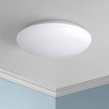 Levine Shallow Flushmount 11 Wide White Led Ceiling Light 1c030 Lamps Plus Ceiling Lights Led Ceiling Lights Led Ceiling