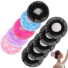 10 Pieces Invisible Hair Net Bun Cover Elastic Edge India | Ubuy