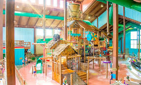 There are some snack type items (ie water, sodas, pizza), sitting area for those not jumping. Grand Country Inn Groupon
