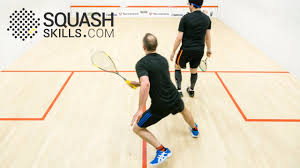 Squash is played between two players on a squash court each using a standard racket, and a ball approved by england squash. Squash Tips Timing Your Movement In Squash Youtube