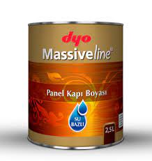 Uygulama şekli ve boynabilen alan: Massiveline Su Bazli Panel Kapi Boyasi Dyo