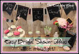 With so many options to choose from, make decisions. Easy And Budget Friendly Bridal Shower Ideas The Everyday Home