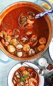 Easy Seafood Cioppino Recipe Recipe Cioppino Recipe Seafood Stew Recipes Cioppino Recipe Easy