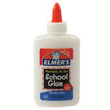 Decoupage medium attaches paper, photos, thin fabrics and pressed flowers to wood, glass, plastic and ceramic, but it doesn't stop there. Elmer S White Washable School Glue 4oz